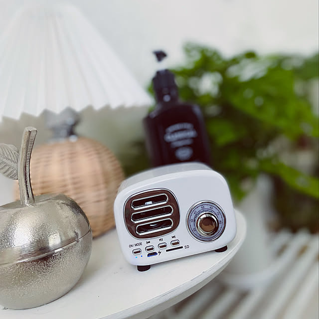 ダイソー　bluetooth スピーカー,カフェ風,セリア,ホワイトインテリア,観葉植物,建売住宅だけど可愛く☆,韓国風インテリアに挑戦,ナチュラル,100均,ダイソー denco0322の部屋