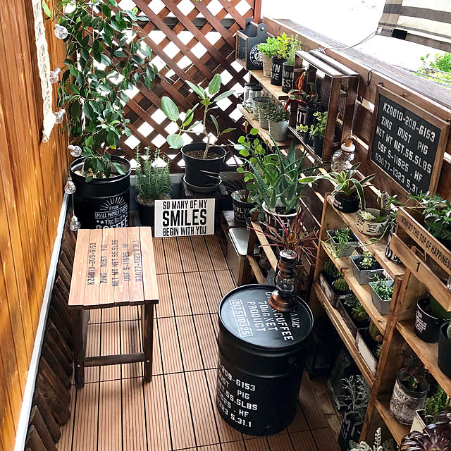 おすすめベランダdiy100選 Roomclip Mag 暮らしとインテリアのwebマガジン