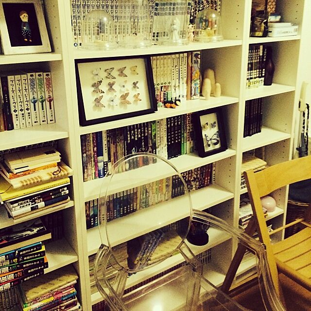 My Shelf,IKEA,椅子,一人暮らし,本棚,オタク部屋 uniの部屋