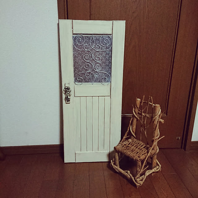 Entrance,DIY,すのこ,ミニチュアドア nippopoの部屋