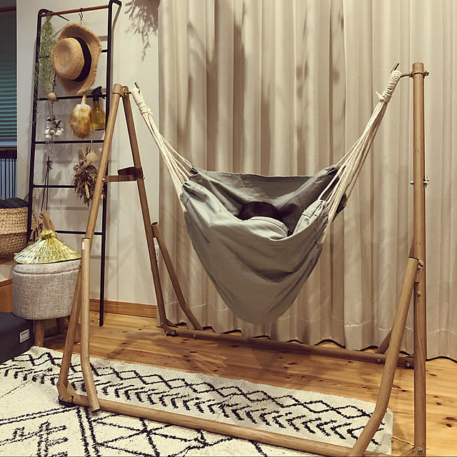 ハンモック,ハンモックチェア,RoomClipショッピング,Lounge,ハンモックのある暮らし niko.mamの部屋