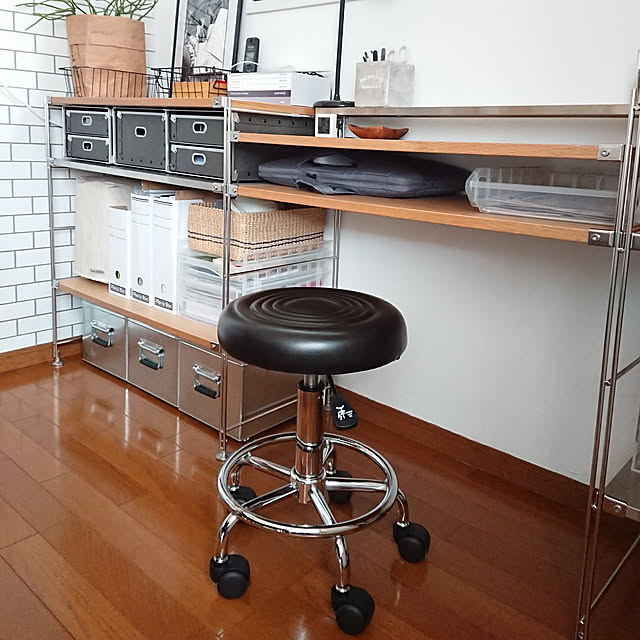 Lounge,RoomClipショッピング,椅子,キャスター付きスツール kumiの部屋