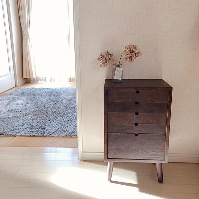 チェスト おしゃれ 北欧 ウッドチェスト かわいい 木目 一人暮らし