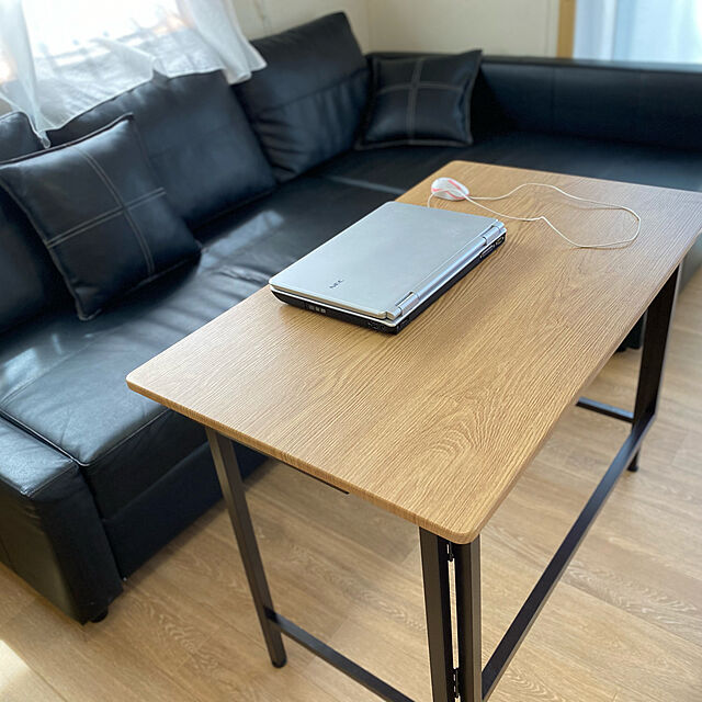 アイアン素材,IKEA,折りたたみテーブル,折りたたみデスク,My Desk minu5656の部屋