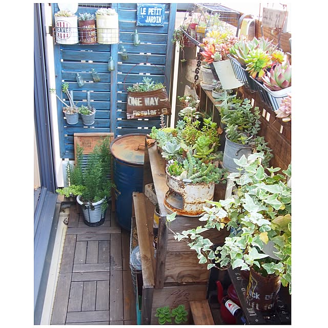 おすすめベランダdiy100選 Roomclip Mag 暮らしとインテリアのwebマガジン