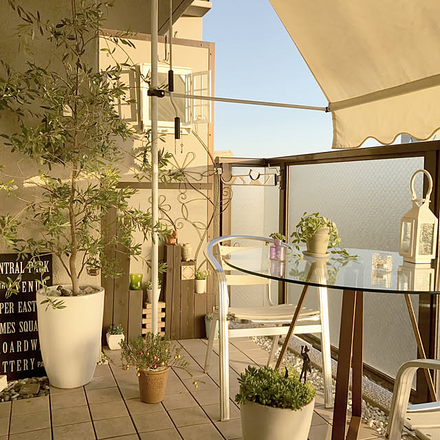 おすすめベランダdiy100選 Roomclip Mag 暮らしとインテリアのwebマガジン