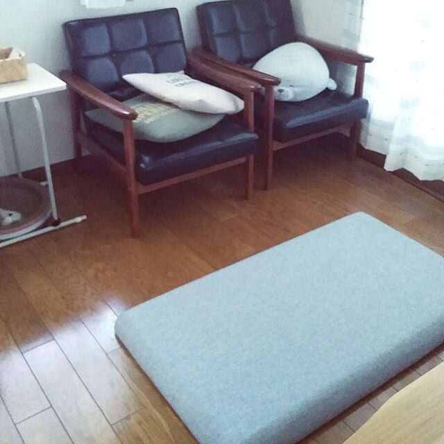Lounge,すっきりと,カインズ,ねこのいる日常,快適改造中,座布団,家庭訪問終わりました♡,オモチャは奥の部屋に隠す… kohoshiの部屋