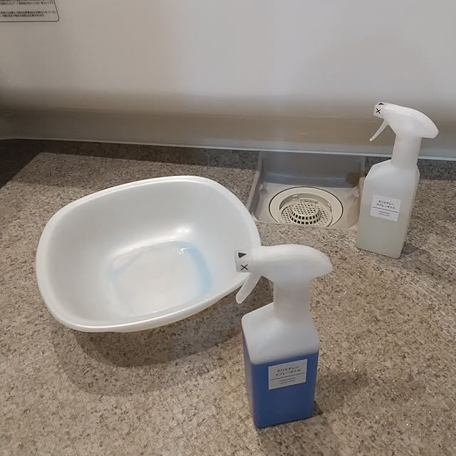 Bathroom,ルーティーン,有り難うございます♥,お付き合い感謝します❤︎,バス/トイレ掃除,ためない掃除,感謝です♡,無印良品,ルックバスタブクレンジング,洗面器,排水溝 Rの部屋