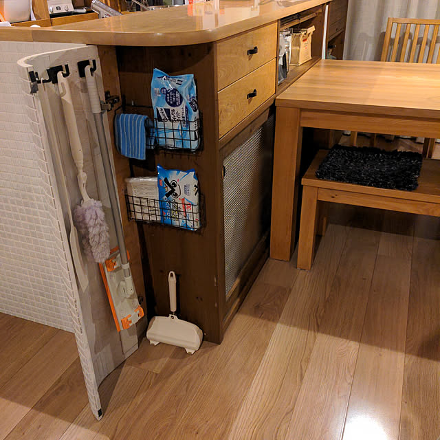 Lounge,掃除道具収納,ハンドメイド,DIY kossetuの部屋