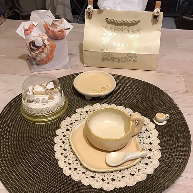 お気に入り,ダイソー,うつわ,オーブンねんど,ハンドメイド,ひとり暮らし,団地暮らし,100均,おうち時間,Kitchen rinの部屋