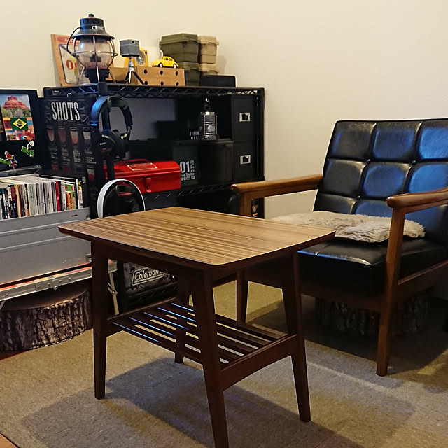 My Desk,レトロ,サイドテーブル,カリモク60,RoomClipショッピング,おうち見直しキャンペーン kame-cleanの部屋
