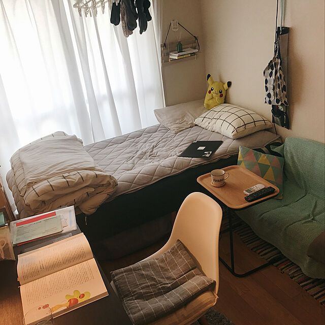 Bedroom,IKEA,一人暮らし,6畳,ワンルーム 6畳,ニトリ cojicojiの部屋