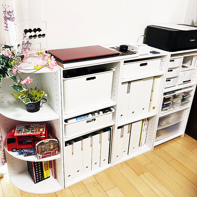 簡単にできる カラーボックスのおしゃれな収納アイデア Diyアレンジ140選 Roomclip Mag 暮らしとインテリアのwebマガジン