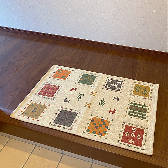 玄関マット ニトリ,玄関マット新調しました,ニトリ,玄関マット,Entrance lillyの部屋