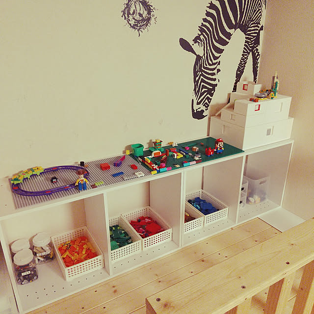 My Shelf,100均,おもちゃ収納,LEGO収納 beの部屋