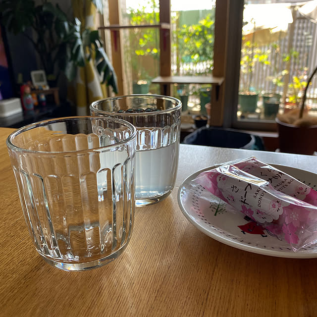 頂き物のお菓子,さくらドーナツ棒,イッタラ ラーミ,My Desk yuzuaoの部屋