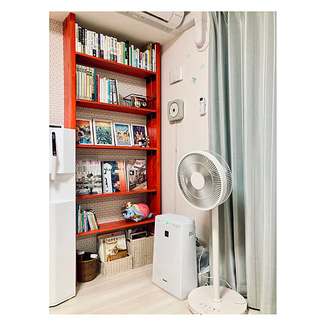 本棚DIY,ニトリ,雑貨,100均,DIY,ダイソー,カフェ風,レトロ,My Shelf,北欧,アンティーク ___mi121の部屋