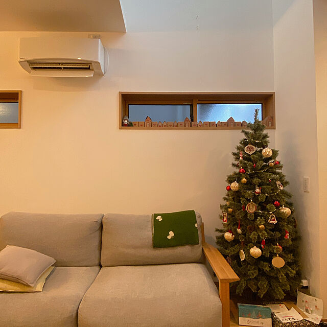 Lounge,クリスマスツリー,子どもと暮らす,子供三人,心地良い暮らし Blue_grayの部屋