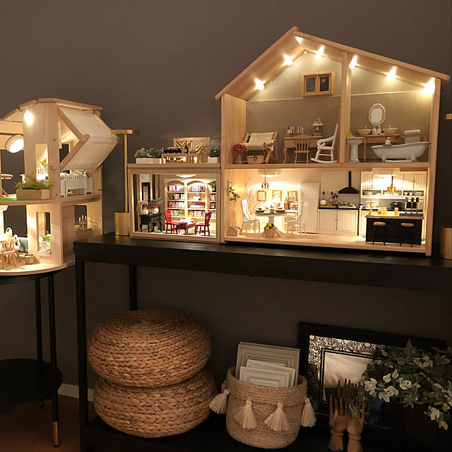 フリサット,IKEA,ドールハウス,趣味部屋,ジオラマ,フィギュア,ミニチュア,My Shelf kamuの部屋