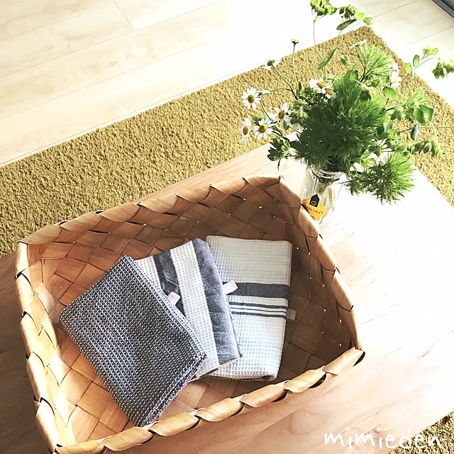 「ふんわり抜群の使い心地。インテリアにもなる万能クロス」 by mimiedenさん