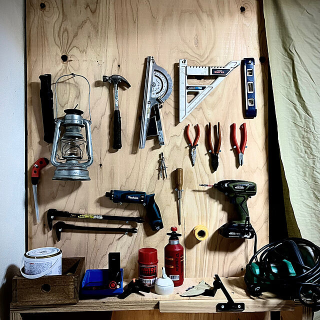 On Walls,壁掛け収納,工具,DIY Yuki-Kurodaの部屋