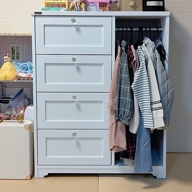 Overview,こども服収納,子供,こども部屋,子ども,こどもと暮らす,ローチェスト,チェスト,こどもと暮らすインテリア,収納,洋服収納,こども服 収納 Azumiの部屋
