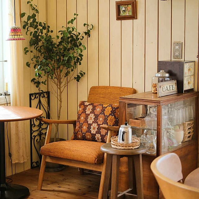 カフェコーナー,模様替え,おうちカフェ chikuwaの部屋