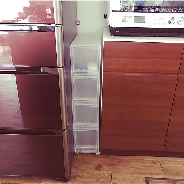 デッドスペース,中古物件,戸建,無垢の床,無印良品 収納,Kitchen yu..の部屋