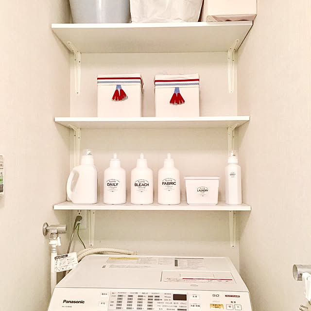 Bathroom,テーマは白,ハンドメイド,DIY,IKEA RobiHanaの部屋