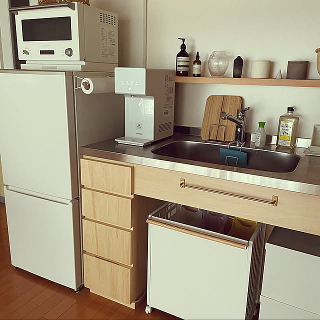 ウォーターサーバーのある暮らし,ウォータースタンド,ウォーターサーバー,浄水器,Kitchen,モニター当選,一人暮らし,マンション暮らし nukularaの部屋