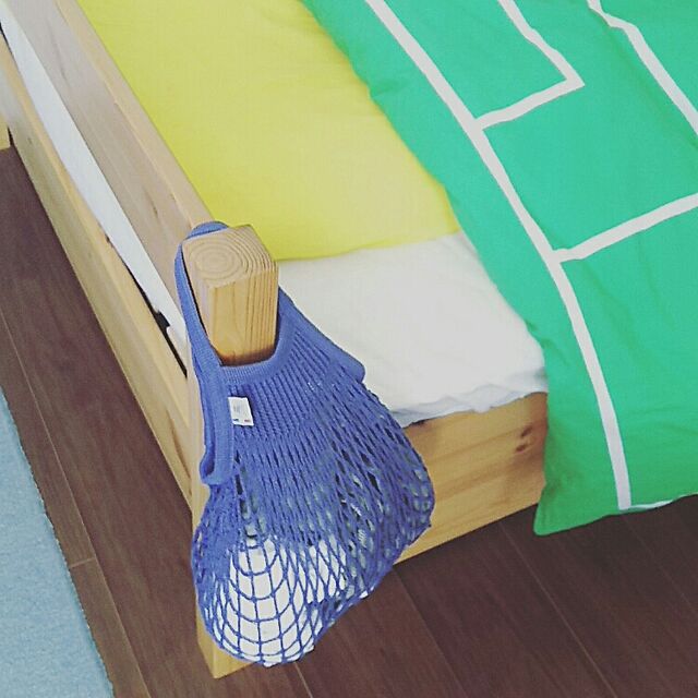 Bedroom,無印良品,整理整頓,IKEA,ネットバッグ,キッズルーム onigiripuripuriの部屋