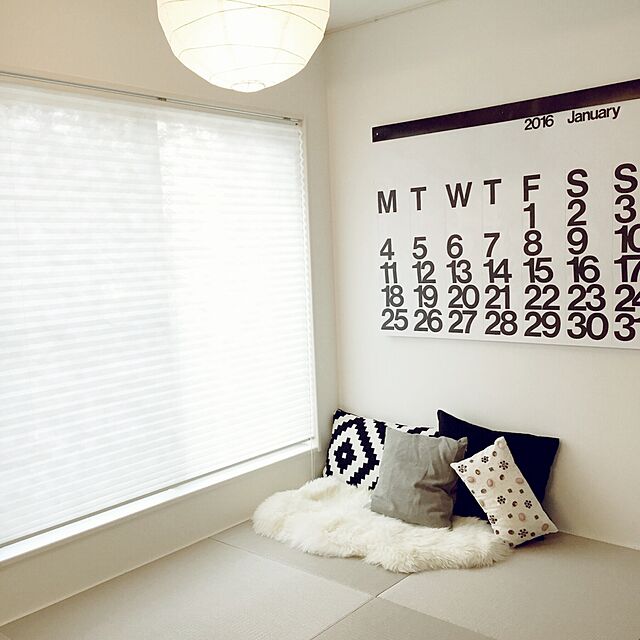 IKEA 照明,カレンダー,灰桜色,畳コーナー,畳,stendig calendar,Lounge nicochanの部屋