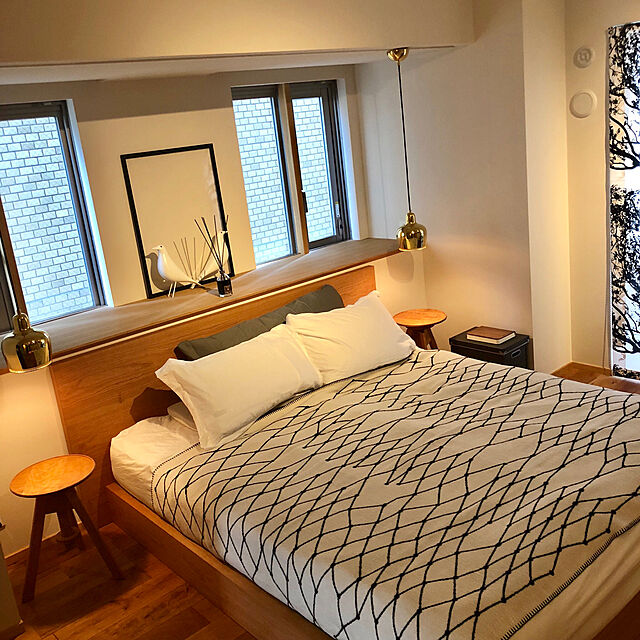 おすすめ寝室の照明選 ニトリ商品や北欧風など Roomclip Mag 暮らしとインテリアのwebマガジン
