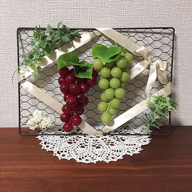 「付属の留め具で無駄なく簡単♪フェイクフルーツウォールデコ」 by erinanさん