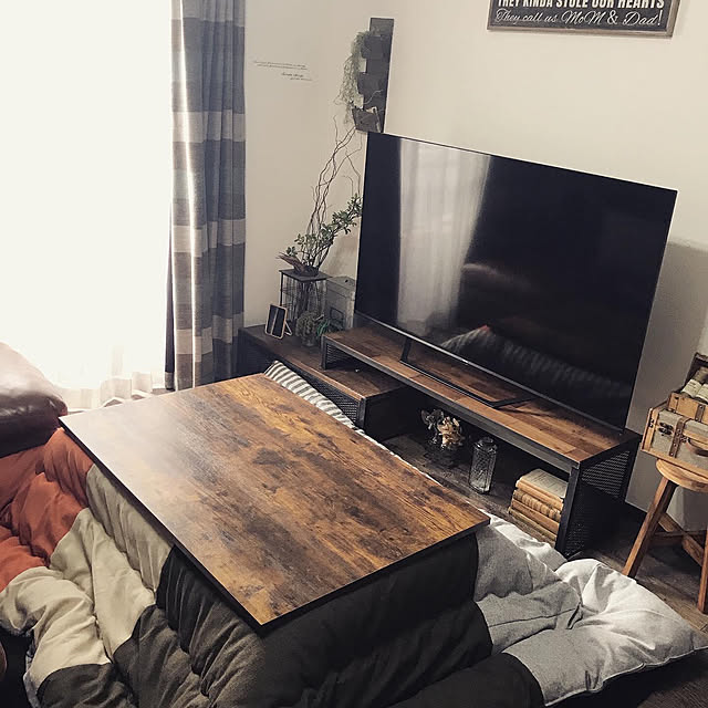 Lounge,こたつ布団,こたつ,ダイニング,インスタ→momorin1128 momorinの部屋