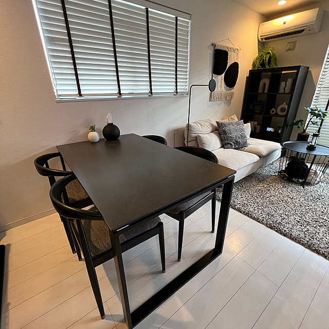 My Desk,ダイニング,IKEA,H&M HOME,バルミューダ,植物のある暮らし,ニトリ,シンプルモダン miniの部屋