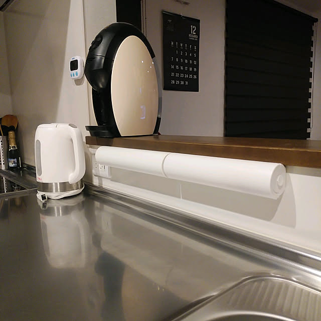 Kitchen,こどもと暮らす,いいね！ありがとうございます♪,スキップフロアの家,こどものいる暮らし,モダン,シンプルモダン,吹き抜けのある家,買ってよかったもの,カインズホーム,ラップケース,アルミホイルケース,タカラスタンダード,オフェリア,北海道の家,タカラスタンダード キッチン shimahigeの部屋