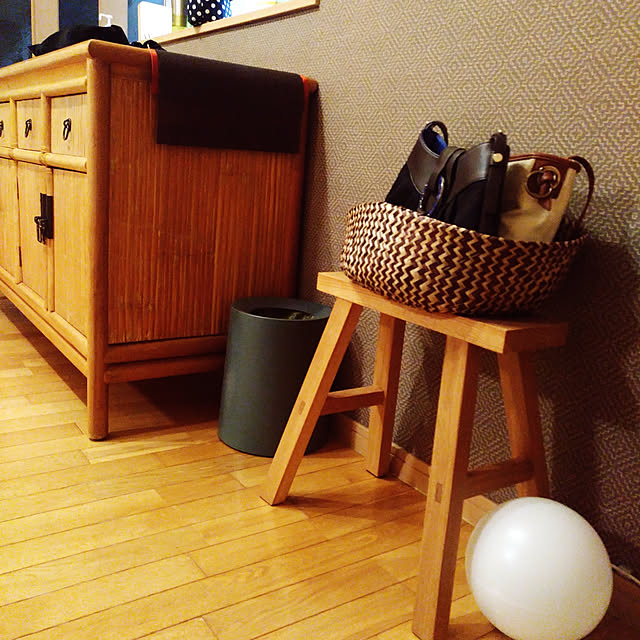 My Shelf,アジアン,無印良品,ベンチ,和モダン,ミックスモダン,ミックスインテリア honoの部屋