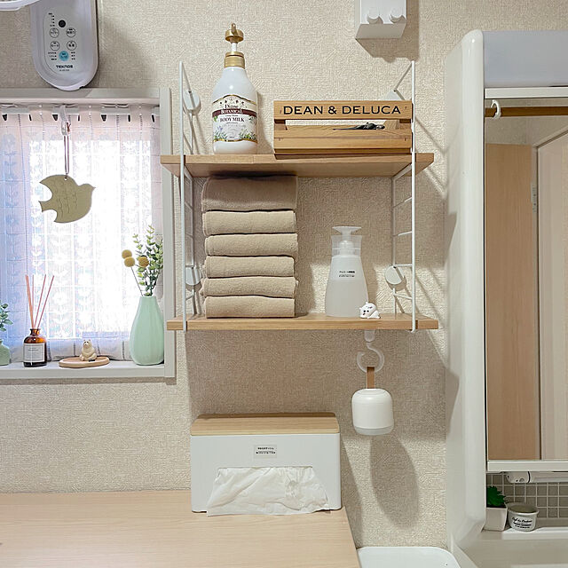 Bathroom,洗面所,新生活,建売,建売住宅,建て売り一戸建て,普通の家,掃除しやすい家,RoomClip mag 掲載 Minoriの部屋