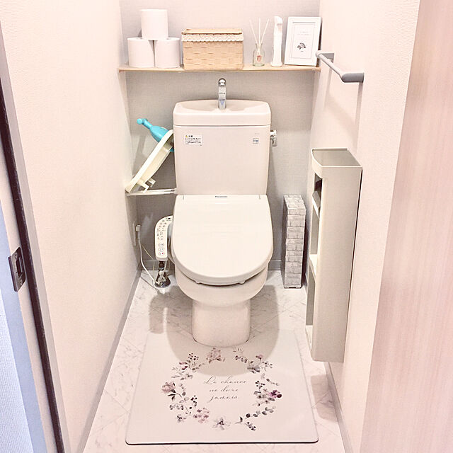 Bathroom,トイレマット,買ってよかったもの,ニトリ Shionの部屋