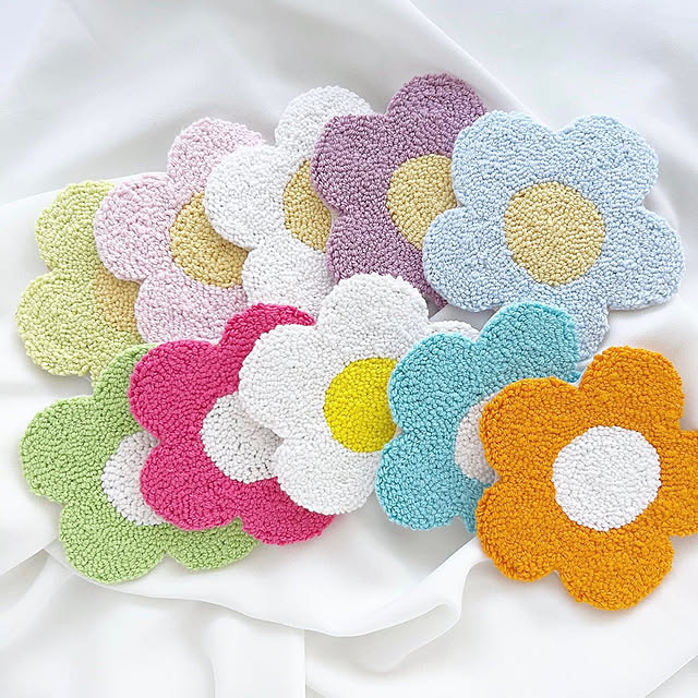 ハンドメイド初心者さんにもおすすめ☆手軽で楽しいパンチニードル  