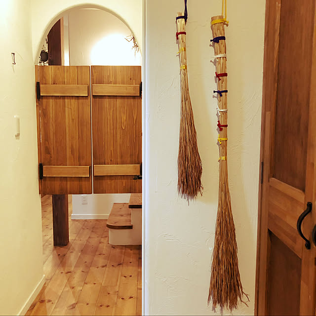 ほうき,天井埃払い,巾木掃除,100均,片付け,DIY,Entrance nanamushiの部屋