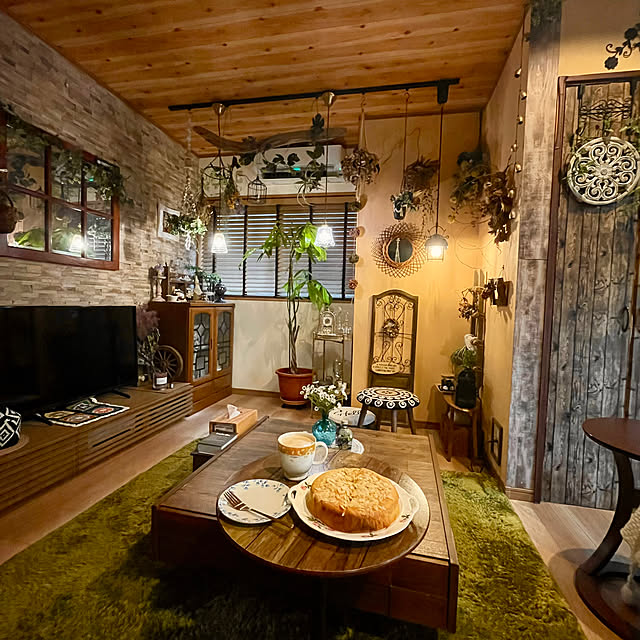 Lounge,簡単米粉ケーキ,おやつ作り♡,新生活,海外インテリアに憧れる,いいね&フォローありがとうございます☆,観葉植物のある暮らし,ボタニカルインテリア,好きなものに囲まれた暮らし,いつもの日常に感謝 seana3761の部屋