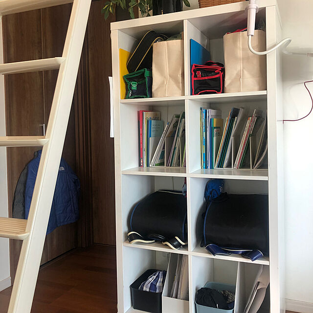 My Shelf,無印良品,IKEAの棚,ランドセル置き場,通学・通園グッズ収納 gizmoの部屋