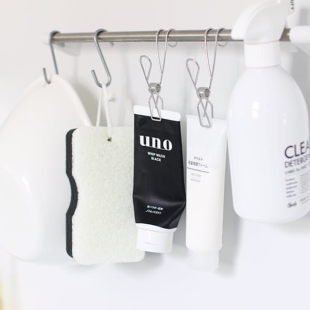 ココで使う♡無印良品ワイヤークリップで快適バスルームに