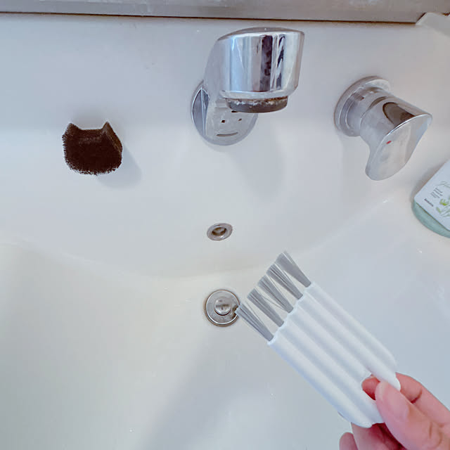 Bathroom,収納を見直したい,夏,洗面スペース,ズボラ主婦,可愛いのが好き,のんびりマイペース,心地よい暮らし,掃除苦手,掃除しやすく,サーキュレーター,防水パネル moolの部屋