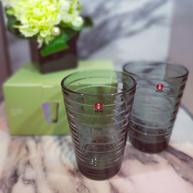 Kitchen,RoomClip運営チームの皆様に感謝♡,RoomClipショッピング,おうち見直しキャンペーン,ideale,Iittala,アイノアアルト,アイノアアルトグラス,330ml,ハイボール,波紋,滑りにくい,重ねられる,AINO AALTO,イデール,アーティフィシャルフラワー,運営チームの皆さまに感謝,ライターのyuccoMさんに感謝♡,2022/11/03mag掲載,finland,無鉛ガラス jinの部屋