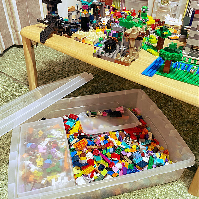収納,LEGO,レゴ,ダイソー,Lounge tobbyの部屋