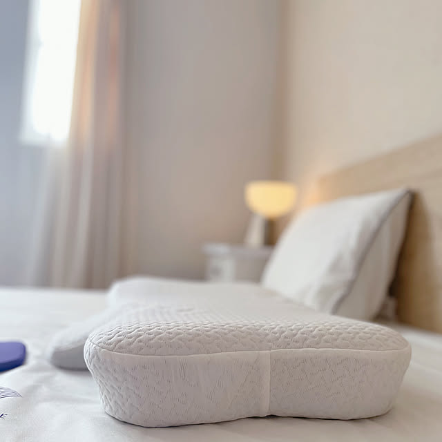 夏の暮らし準備2023,首肩サポートまくら,PillowRelease,NEWPEACE,寝具,枕,見て頂きありがとうございます⑅︎◡̈︎*,Bedroom,フォロワーの皆様に感謝です♫ momoの部屋