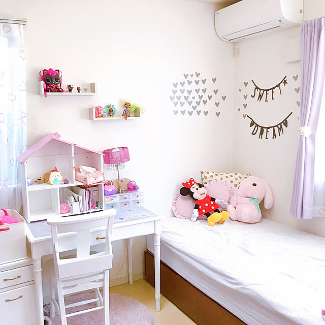 LOLサプライズ,ニトリのウォールシェルフ,ニトリ,ドールハウスDIY,ドールハウス,子供部屋&キッズスペース,IKEA,Overview marichanの部屋